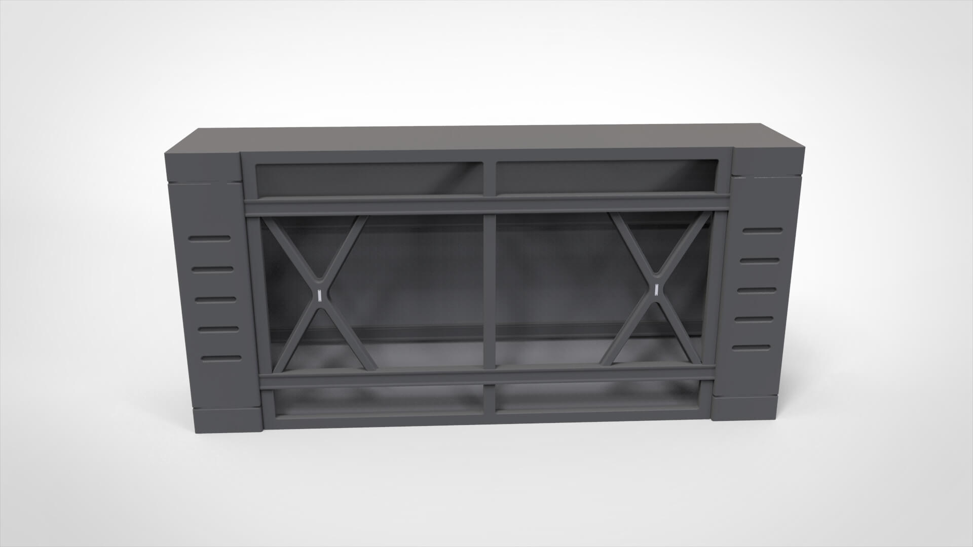 Sci-Fi Architecture Kitbash 2 3D Model by Chtazi