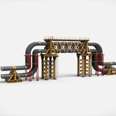 Sci-Fi Modular Environment 15 by Chtazi