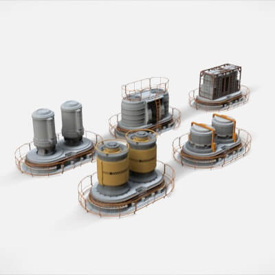 Sci-Fi Modular Environment 7