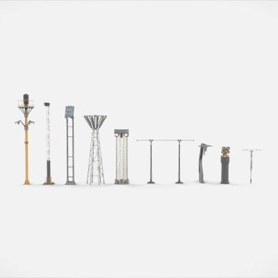 Sci-Fi Street Lighting 13