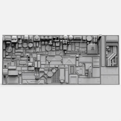 Sci Fi Trim Sheets 7