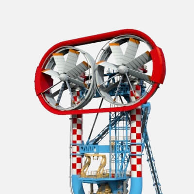 Sci-Fi Wind Turbine 3