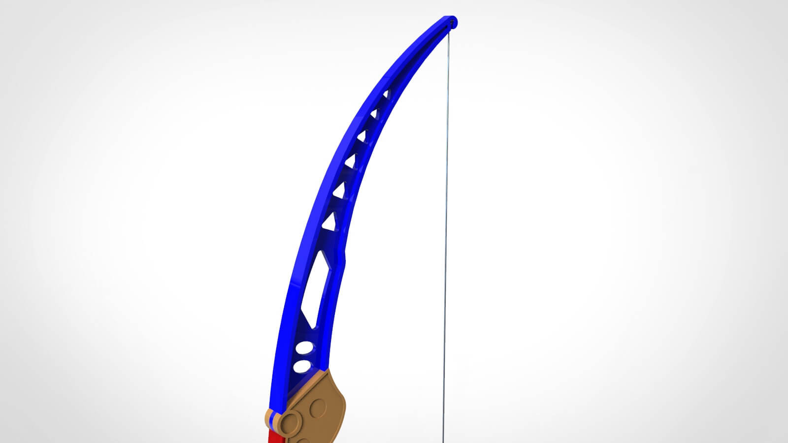 Toy Bow and Arrow Dart Playset 3D Model by Chtazi