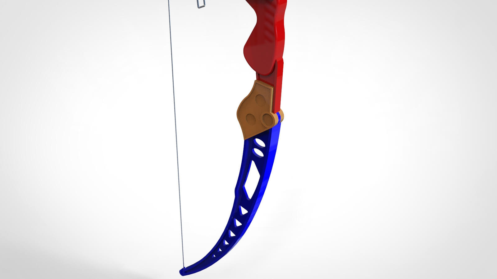 Toy Bow and Arrow Dart Playset 3D Model by Chtazi