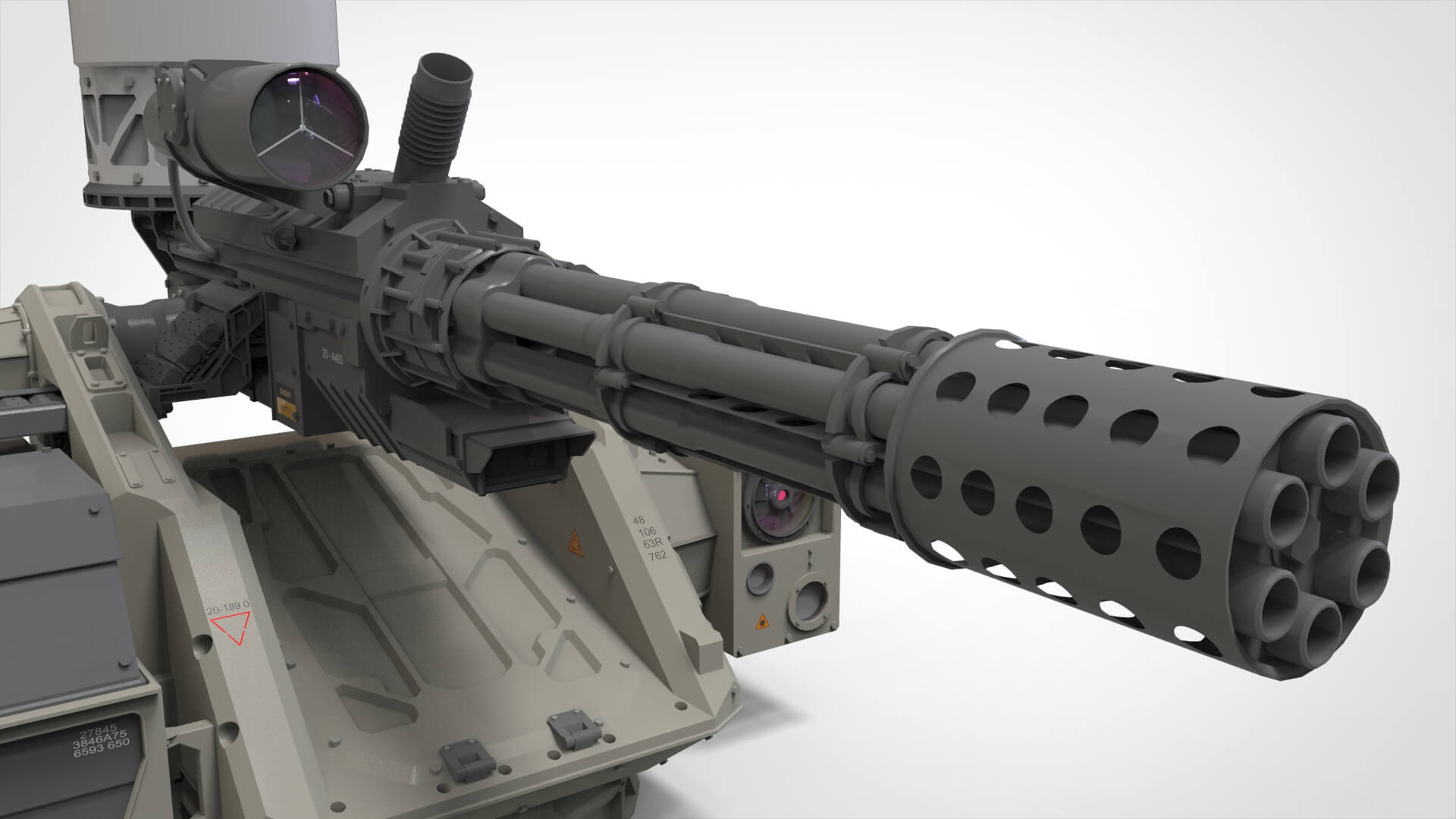 Turret Gc Turret 4 - 3D Model by Chtazi