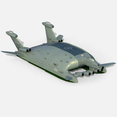 Bartini A-2500 Wig Aircraft Carrier