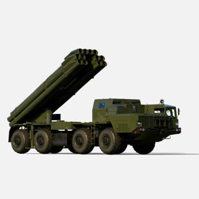 BM-30 Smerch 9A52 Tornado-S 9A54