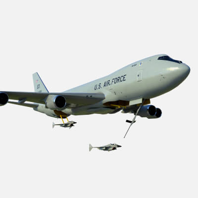 Boeing 747 Airborne Aircraft Carrier