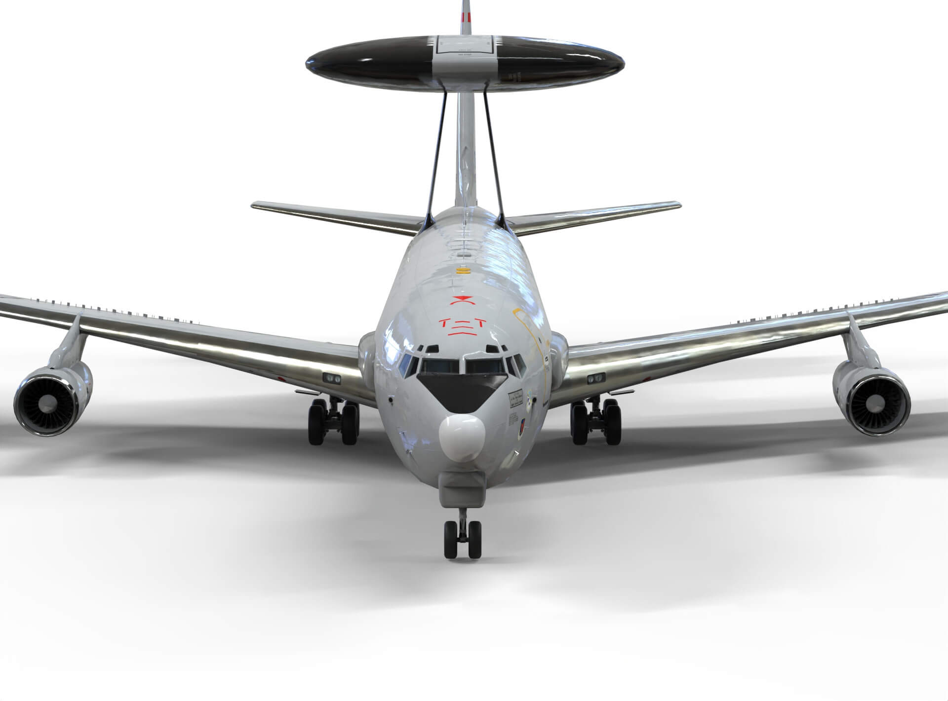 Boeing E3 Sentry AWACS 3D Model by citizensnip