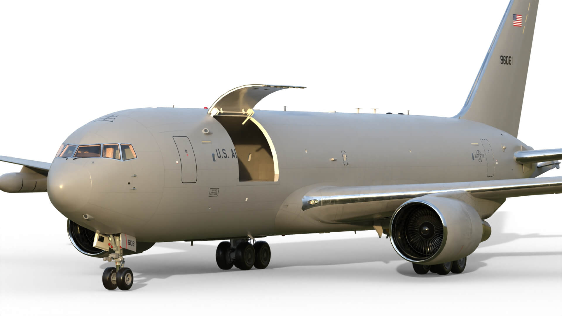 Boeing KC46 Pegasus 3D Model by citizensnip