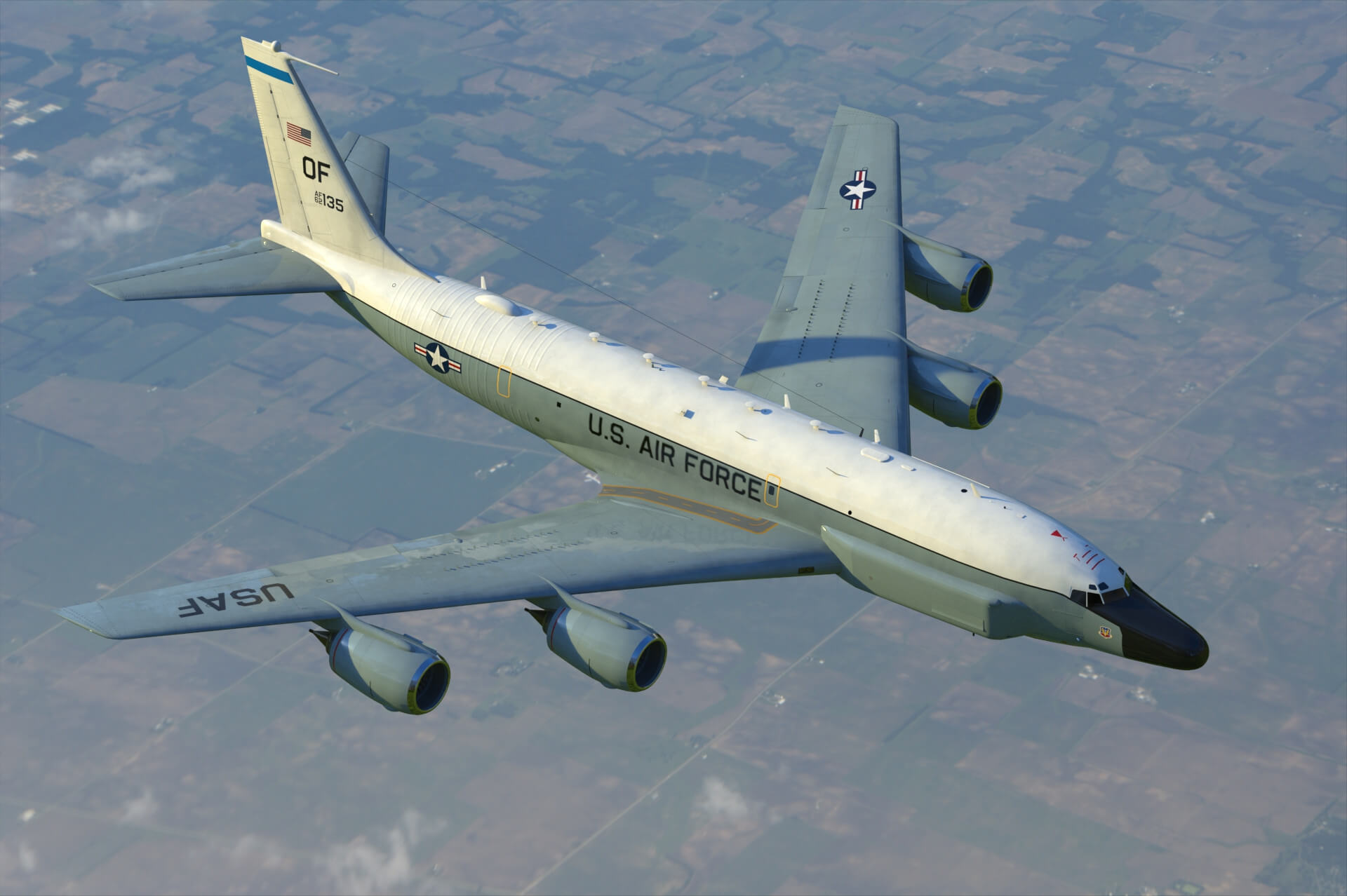 Boeing RC135 3D Model by citizensnip