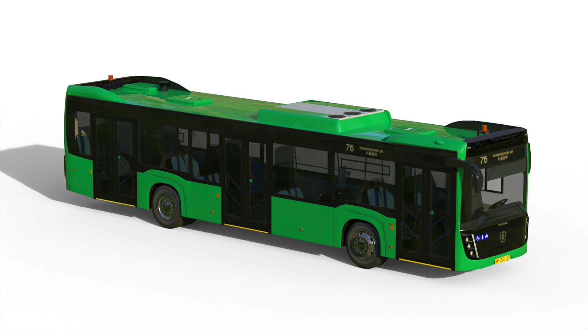 Bus Nefaz 5299 - 3D Model by citizensnip