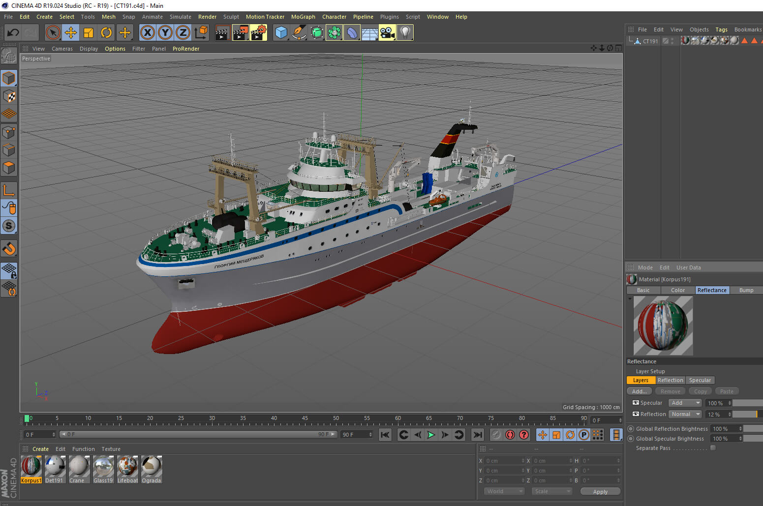 Fishing Trawler - 3D Model by citizensnip