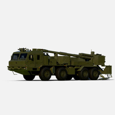 Malva 2S43 Self-Propelled Howitzer