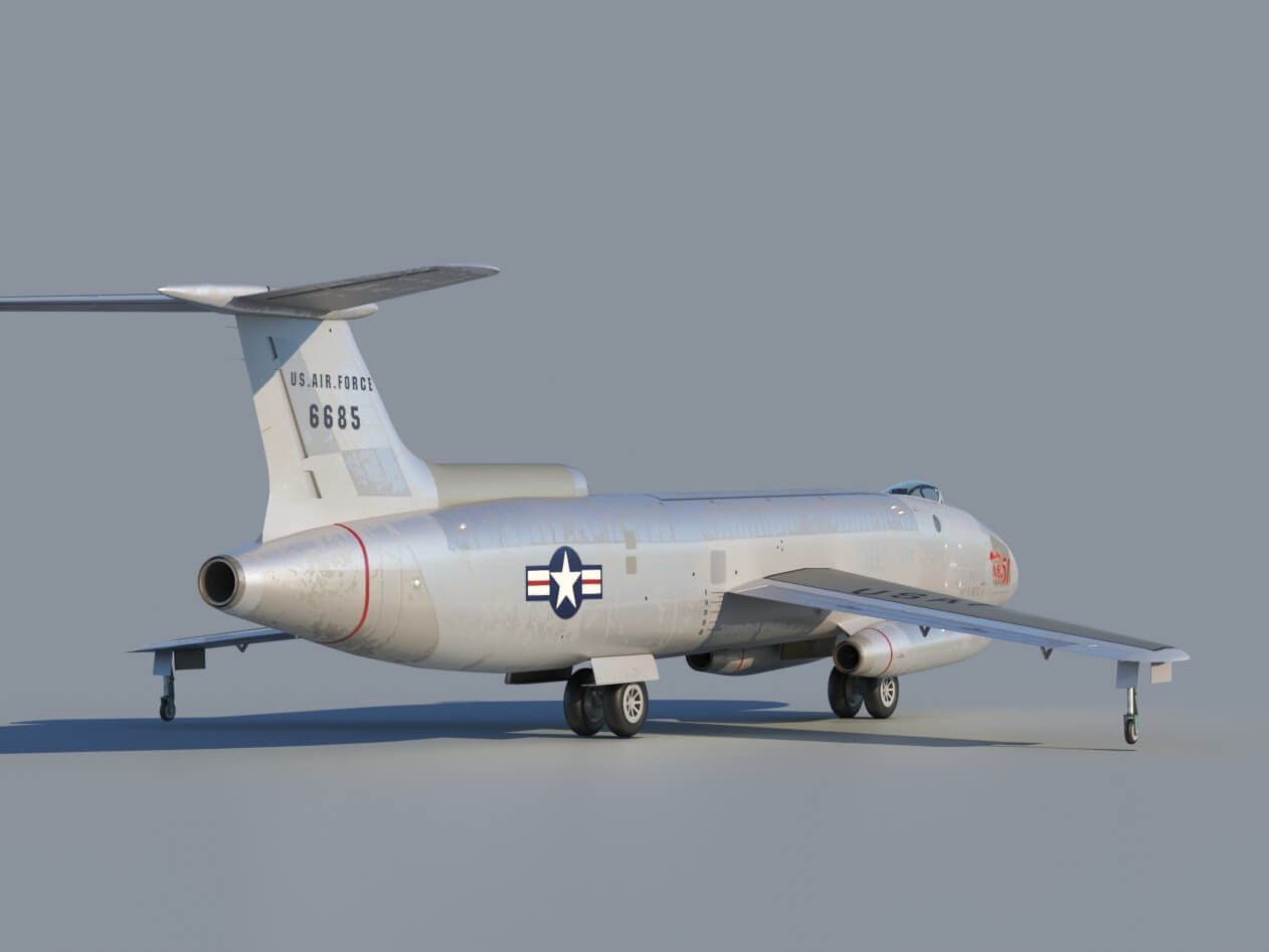 Martin XB-51 Bomber Free 3D Model by citizensnip