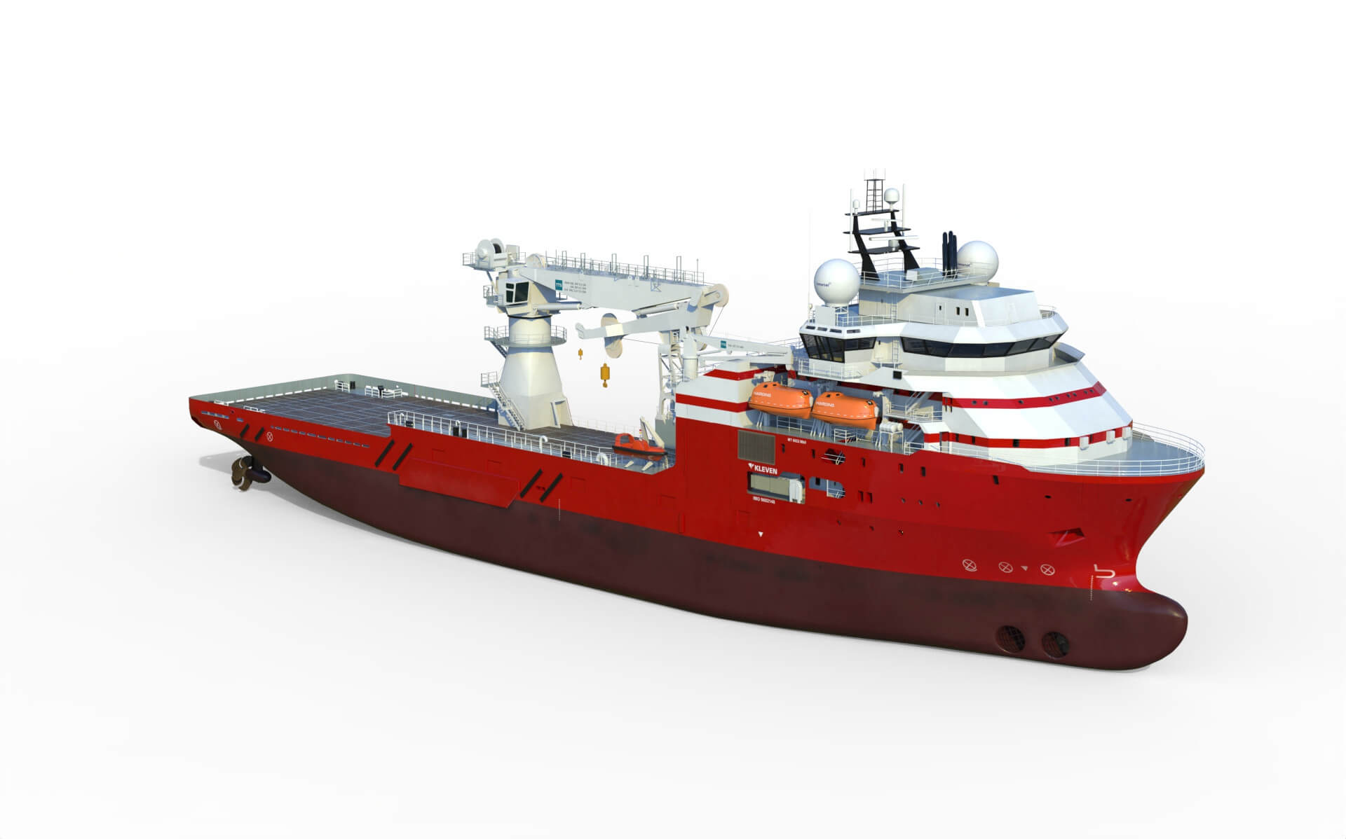 Offshore Platform Supply Vessel - 3D Model by citizensnip