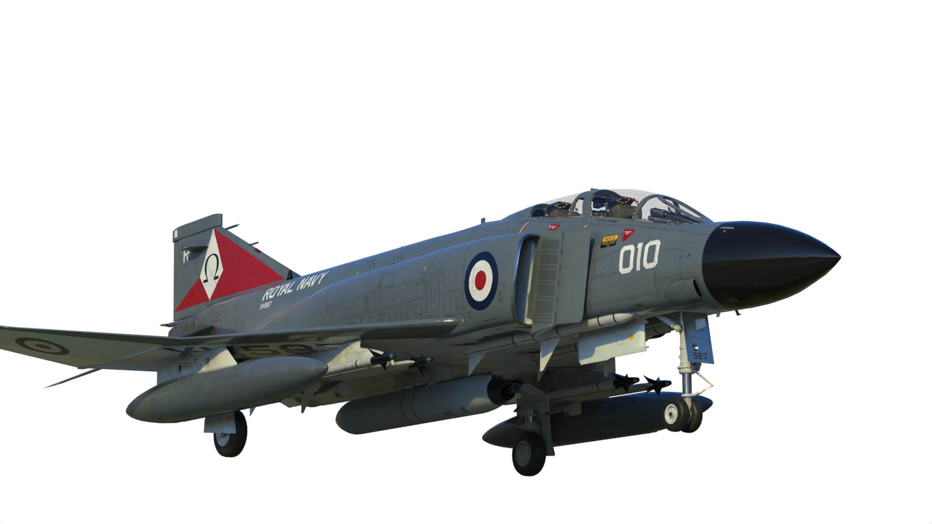 Phantom Fgr 2 F-4M 3D Model by citizensnip