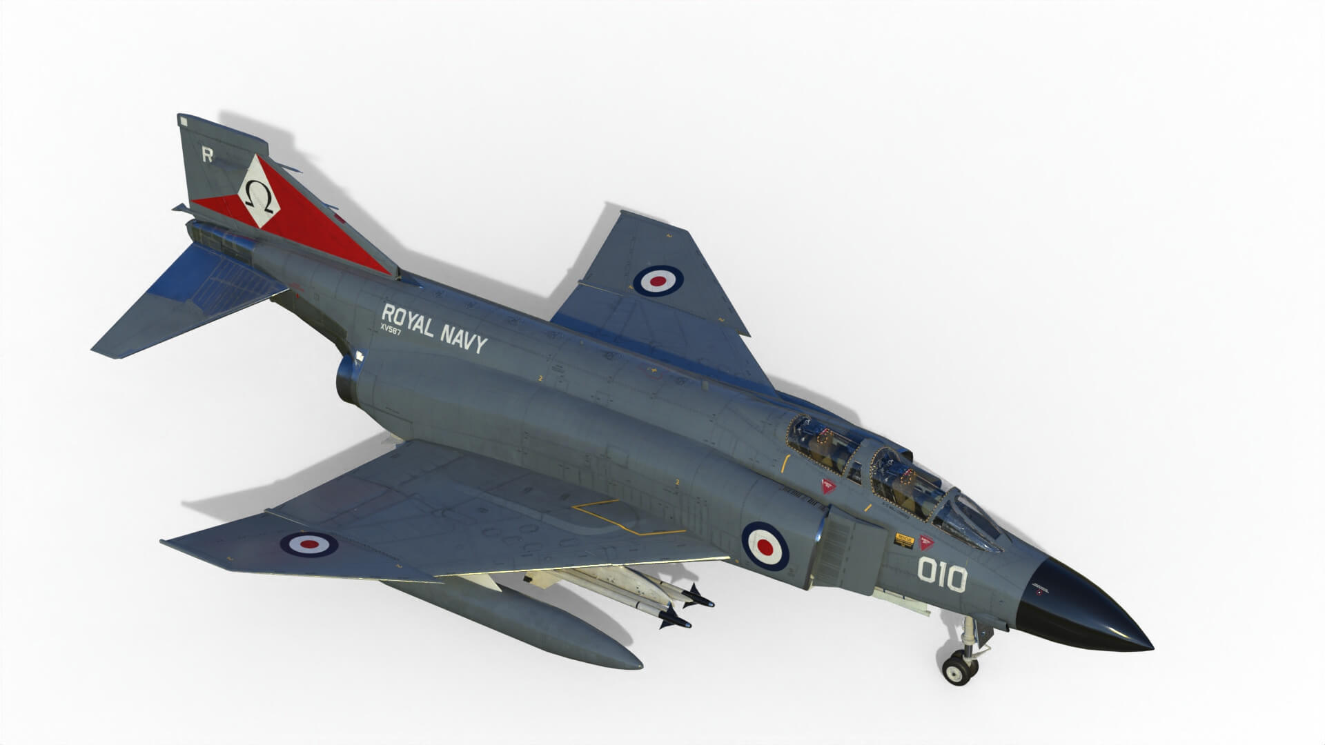 Phantom Fgr 2 F-4M 3D Model by citizensnip