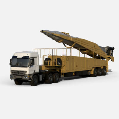 Sejjil Iranian Ballistic Missile