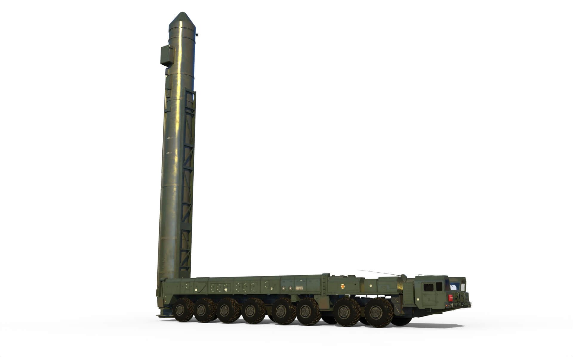 Topol M SS-27 Rs24 Yars SS-29 3D Model by citizensnip