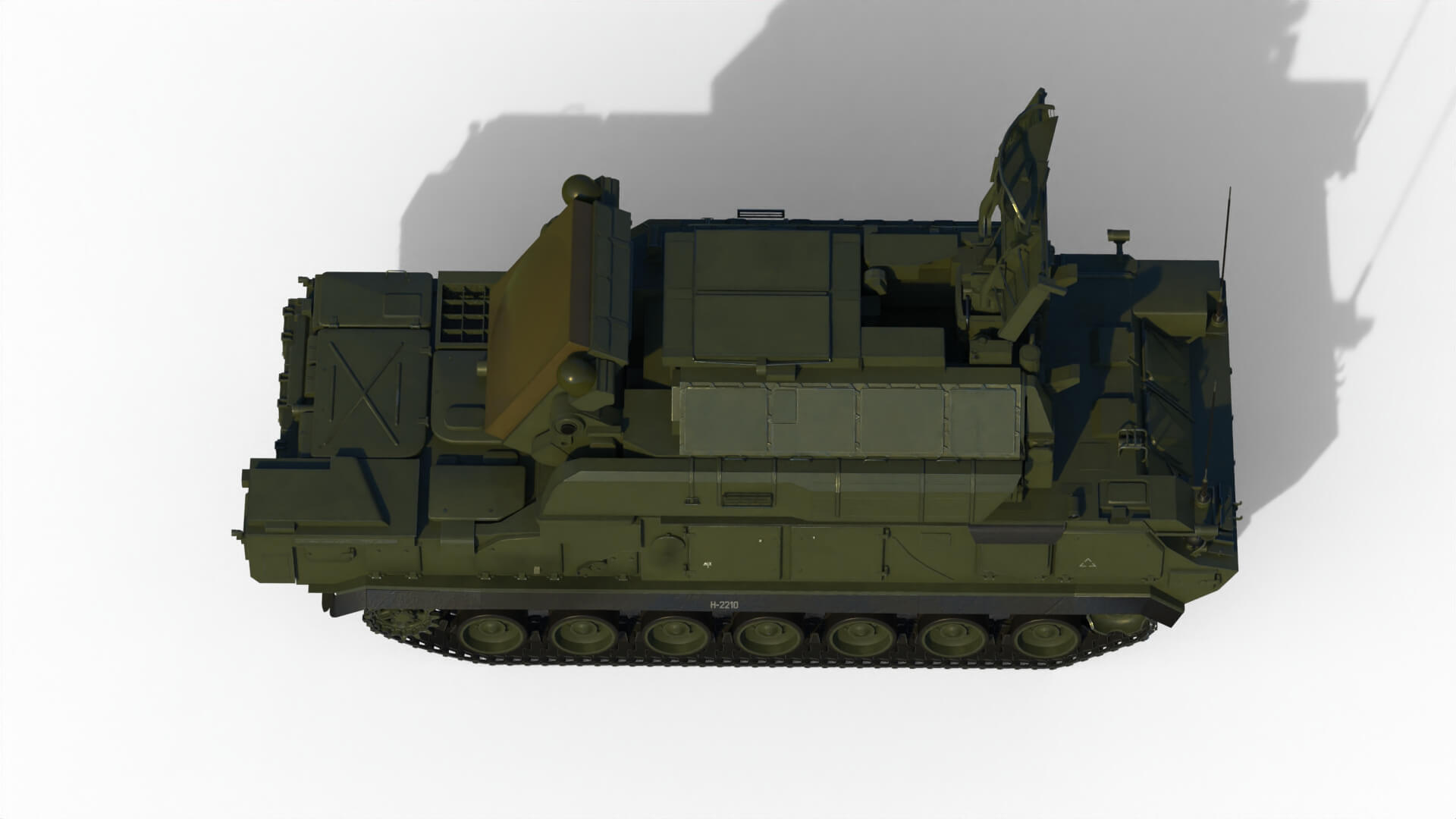 Tor-M2 SA-15 Gauntlet 3D Model by citizensnip