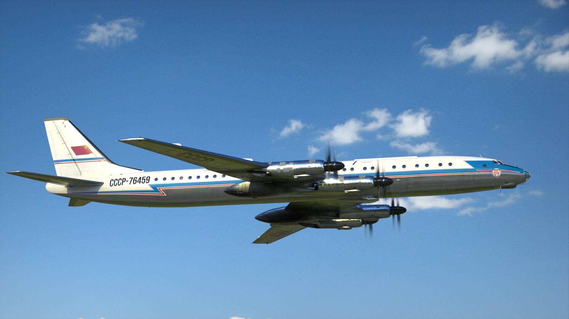Tupolev Tu-114 3D Model by citizensnip