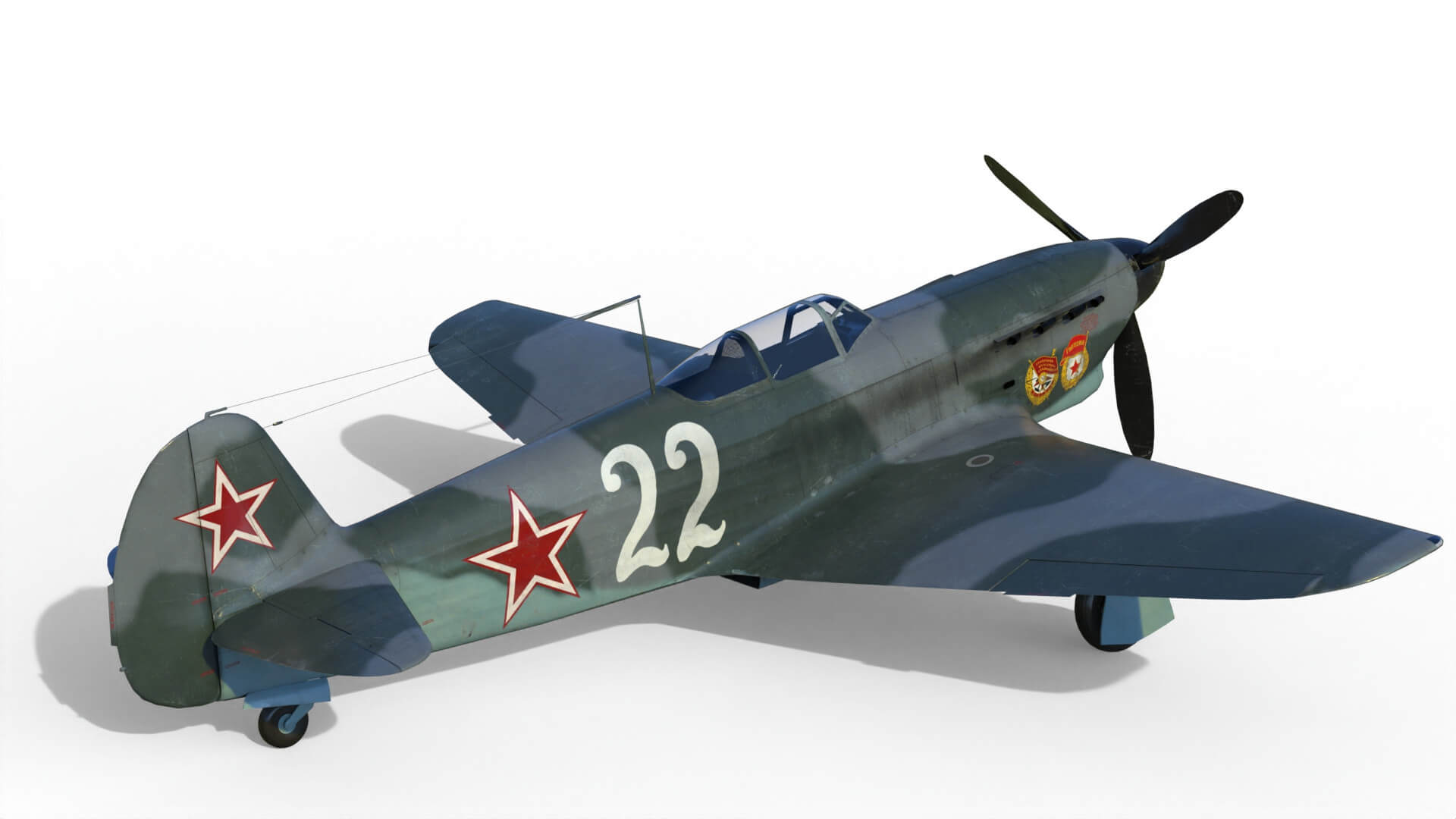 Yakovlev YAK 9 Fighter 3D Model By Citizensnip Yakovlev YAK 9 Fighter 3D Model By Citizensnip