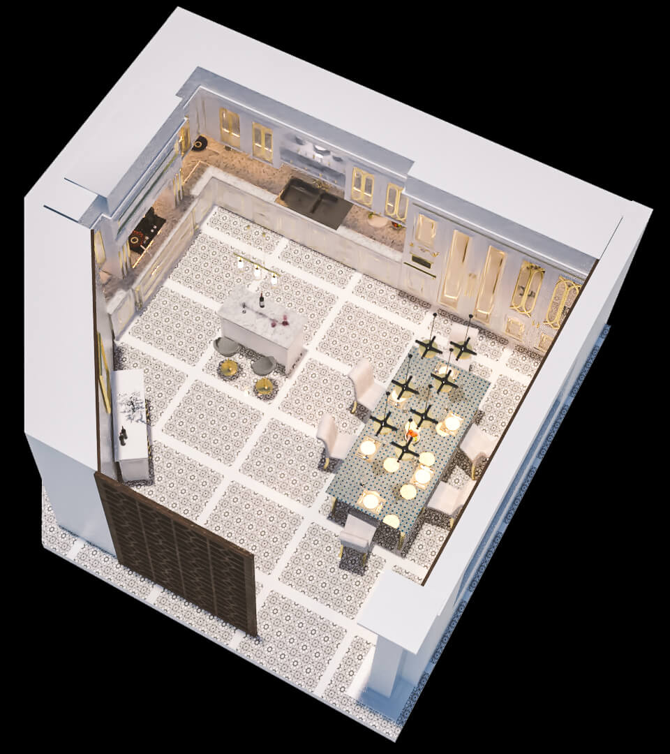 Arabic Kitchen - Daz Content by clacydarch