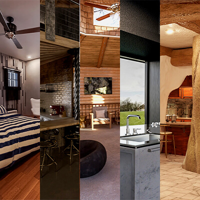 DAZ Content Bundle Five Houses Environment