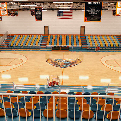 HS Basketball Gym Thunderhawk