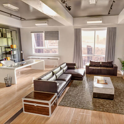 Industrial Bachelor Apartment