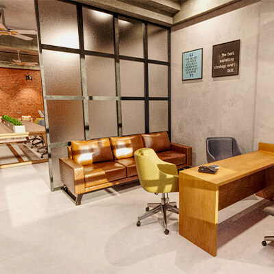 Industrial Rustic Workplace