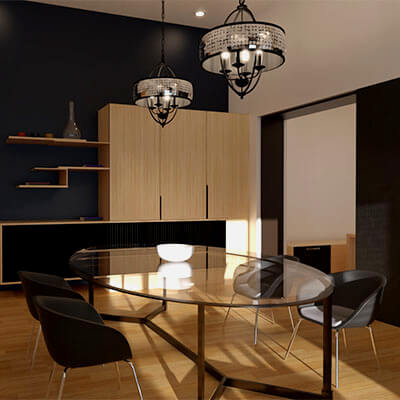 Minimalist Dining Room