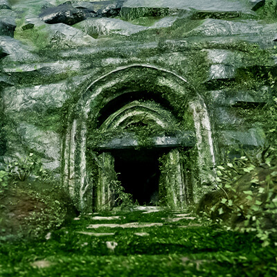 Mysterious Ancient Gate