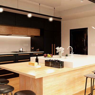 Two Toned Kitchen