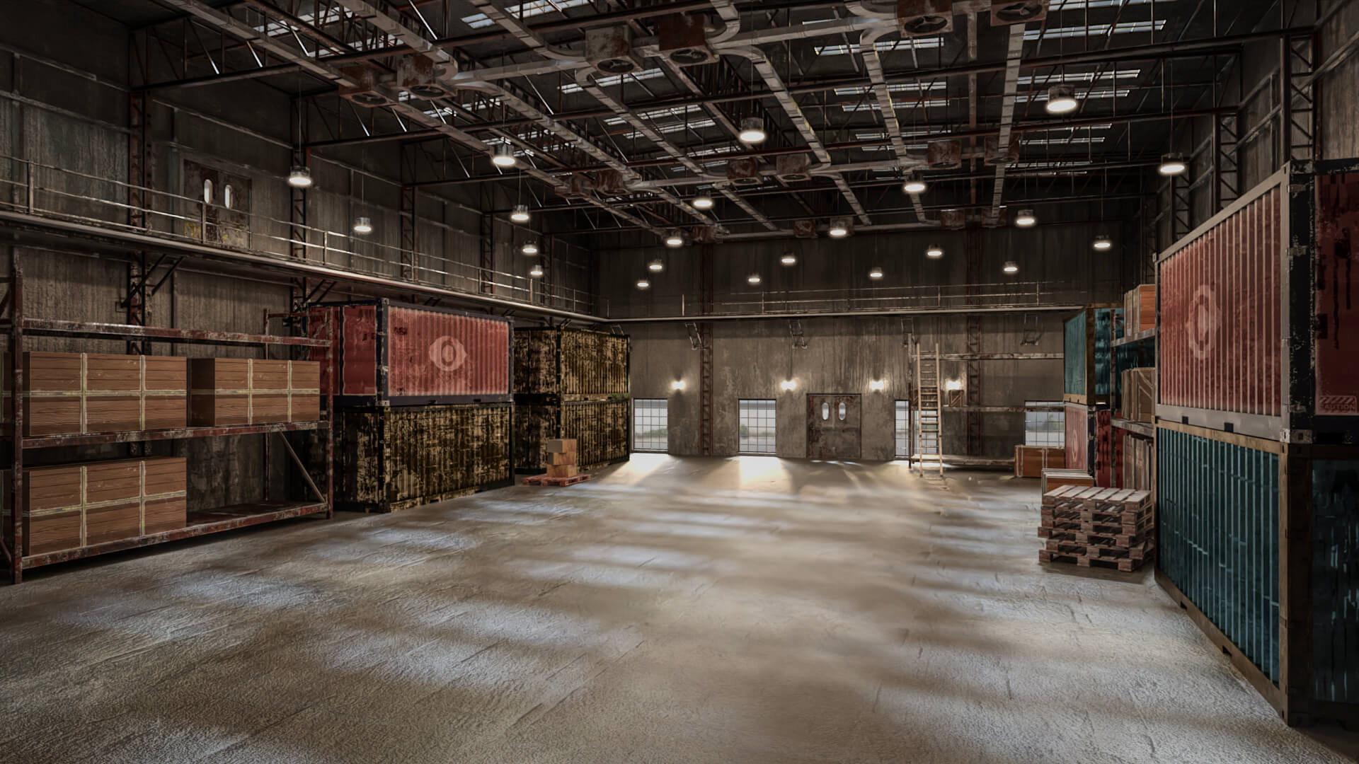 West Warehouse Daz Content by clacydarch