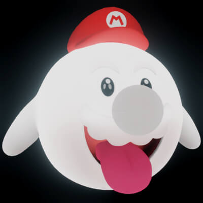 Boo Mario  Super Mario Galaxy