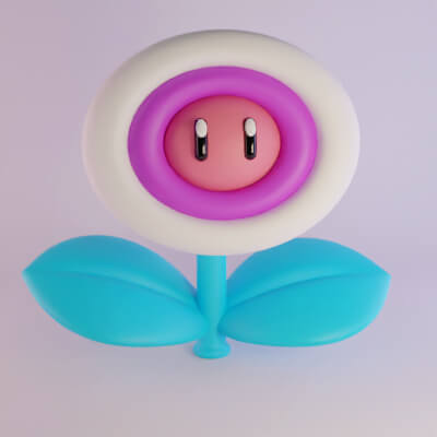 Bubble Flower - Mario