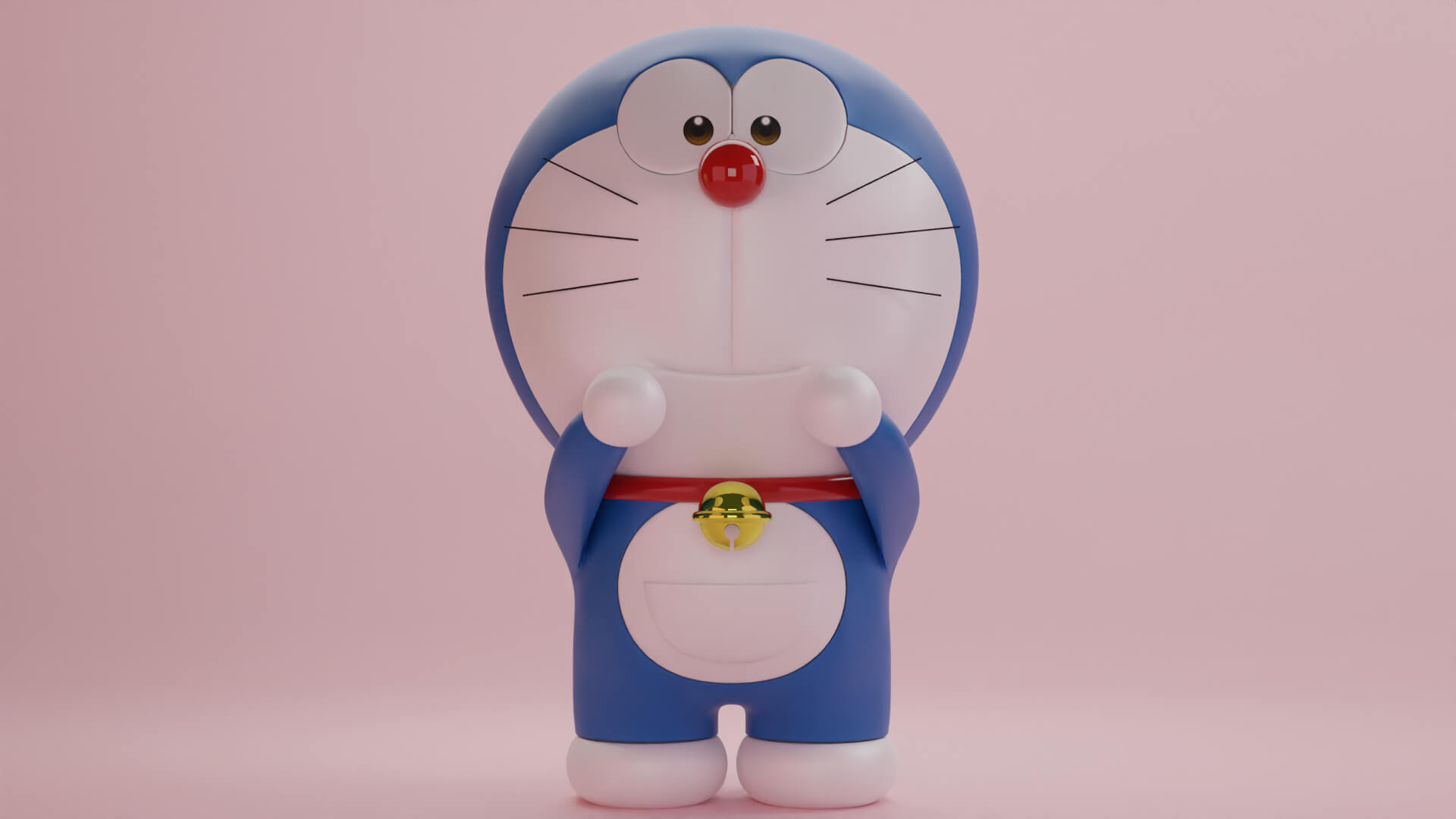 Doraemon and Dorami - 3D Model by clickdamn