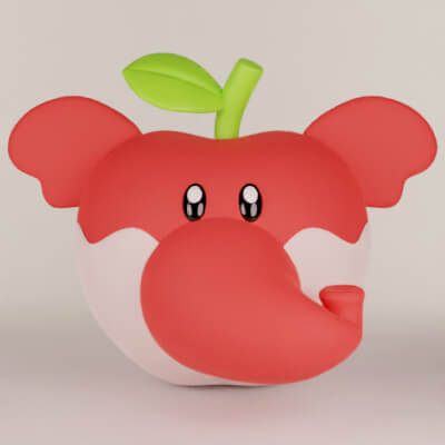 Elephant Apple Super Mario Wonder by clickdamn