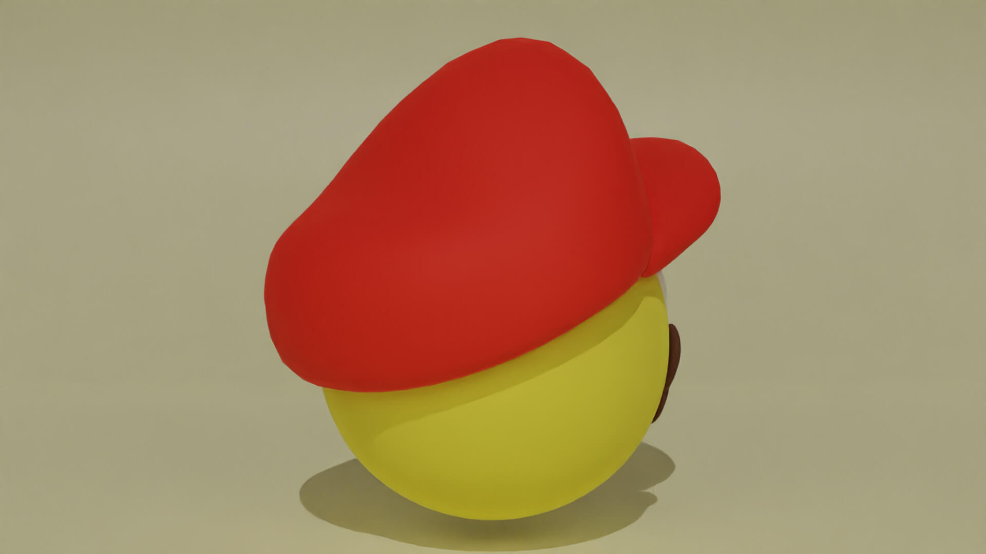 Emoji Mario from Super Mario 3D Model by clickdamn