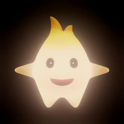 Lumalee super mario galaxy