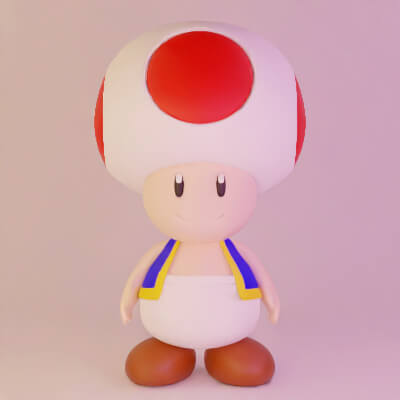Toad - Super Mario Bros