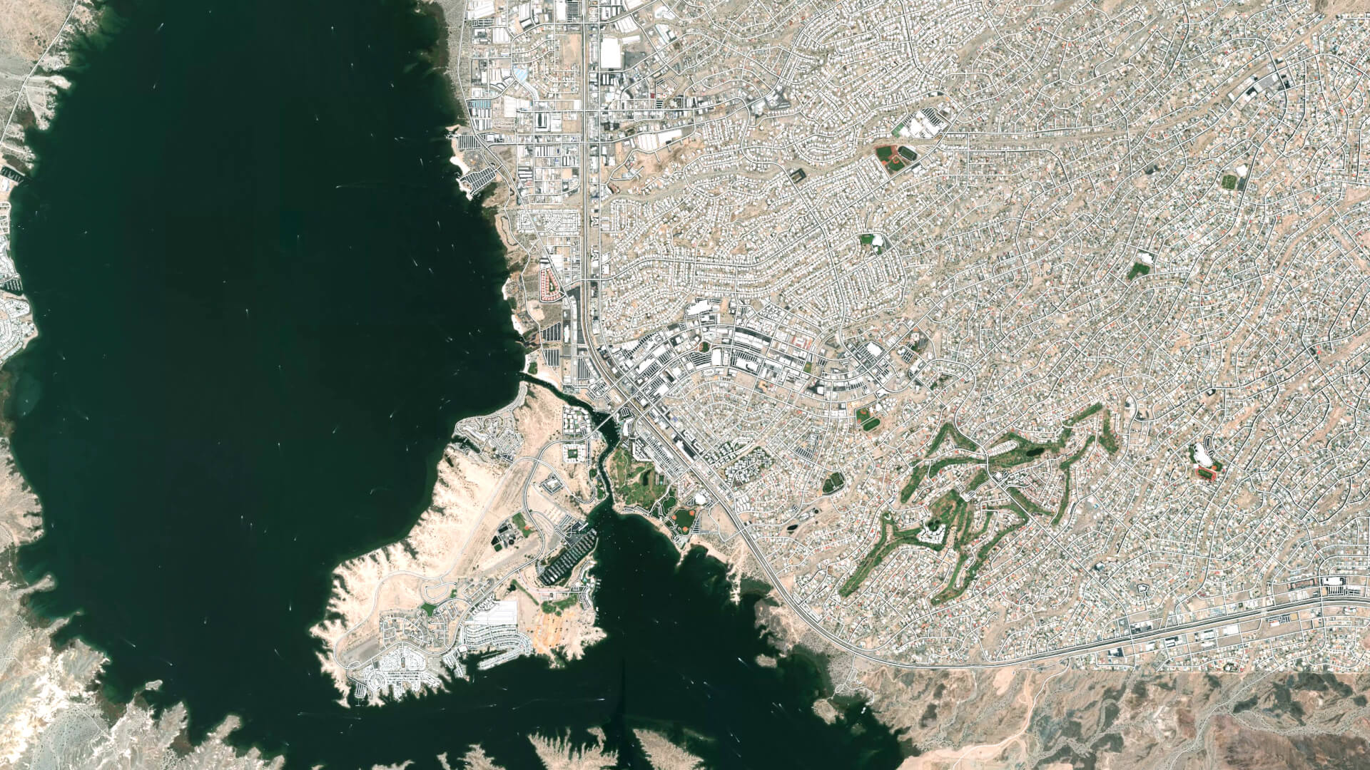 Lake Havasu City USA 3D Model by