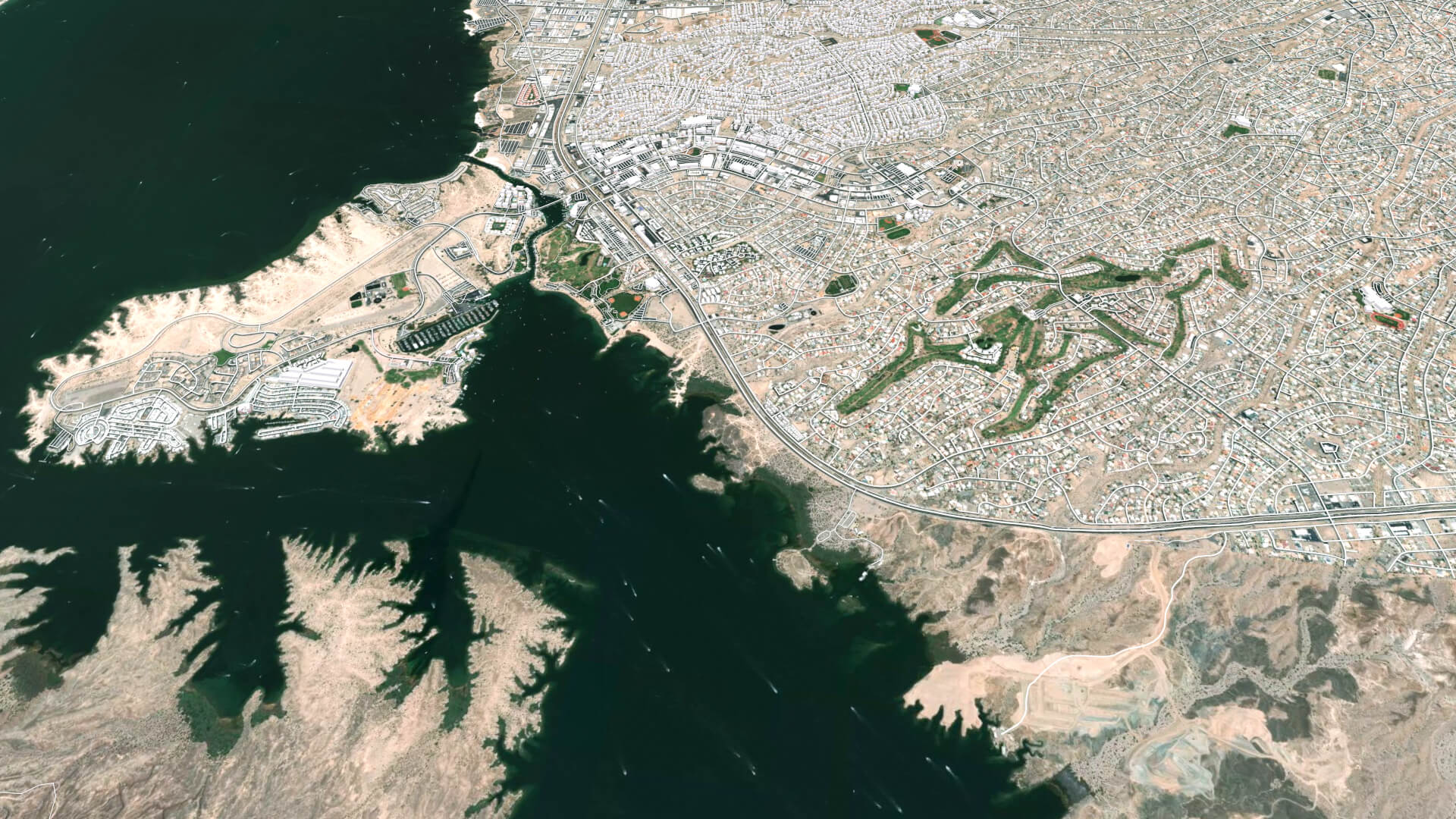 Lake Havasu City USA 3D Model by