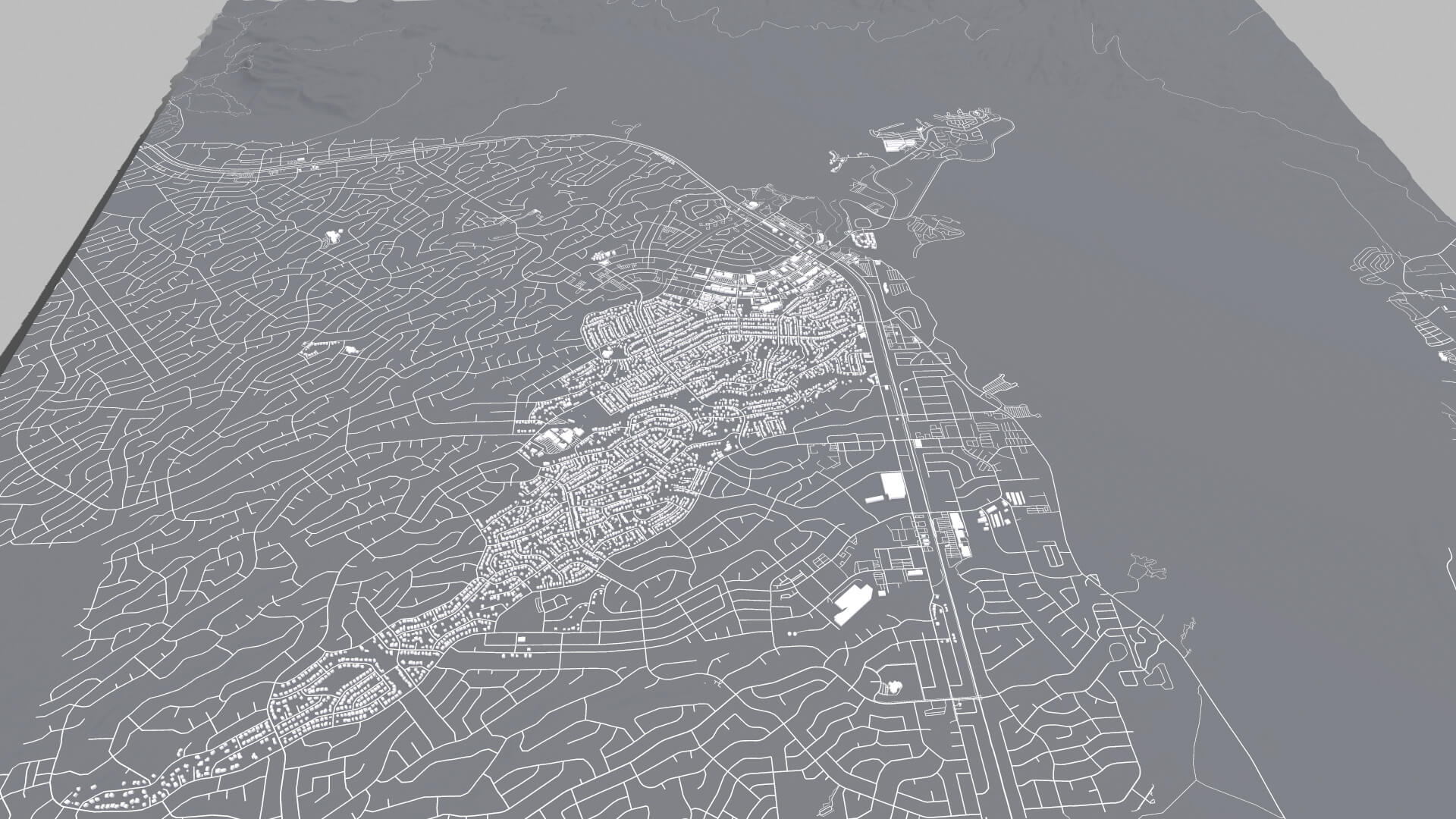 Lake Havasu City USA 3D Model by