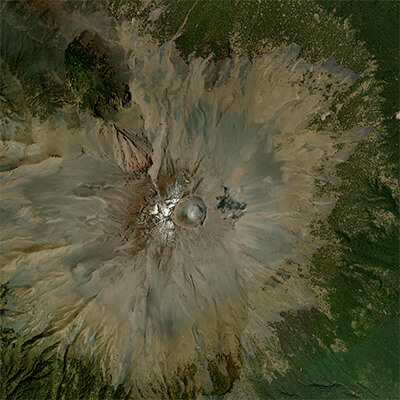 Mountain Landscape Volcano Popocatepetl Mexico - 3D Model by clickshop3d