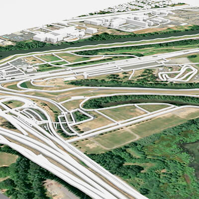 Portland International Speedway Portland Oregon United State - 3D Model ...