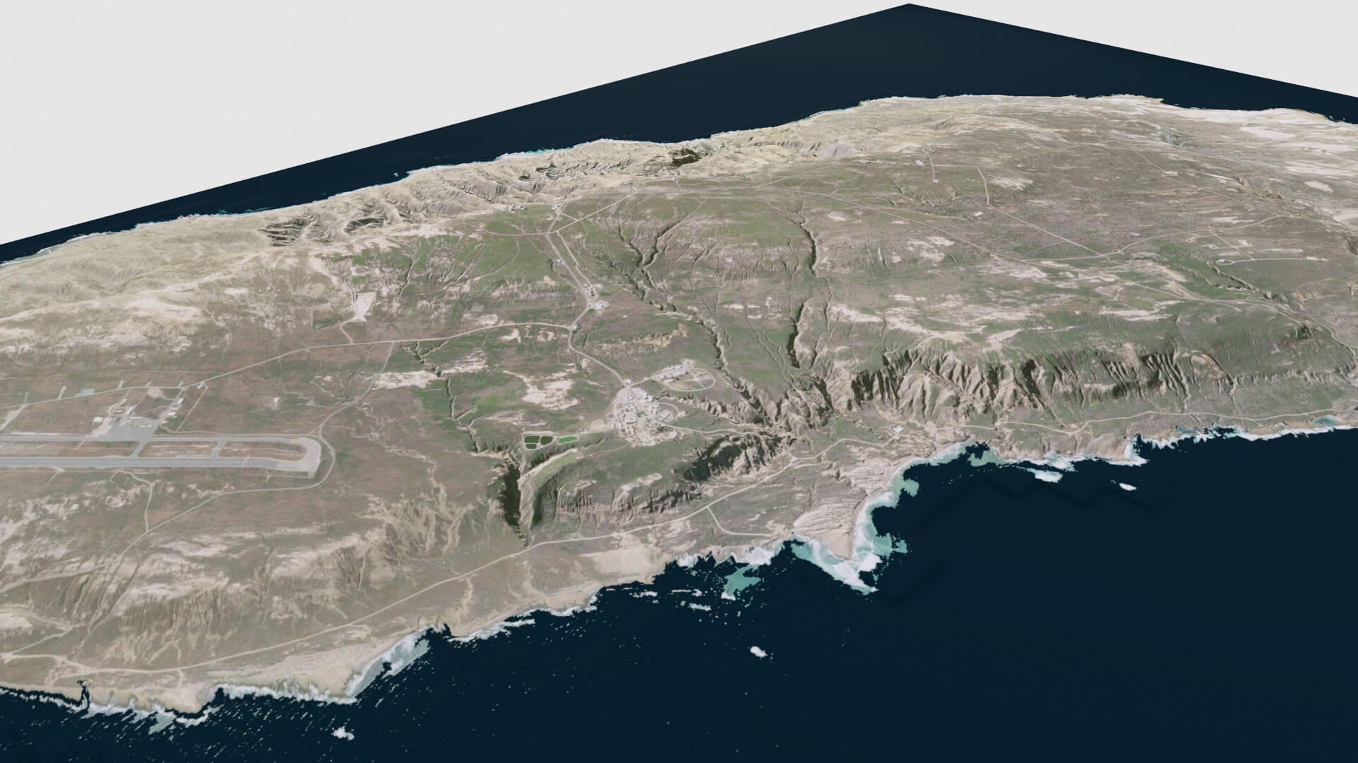 San Nicolas Island California USA 3D Model by