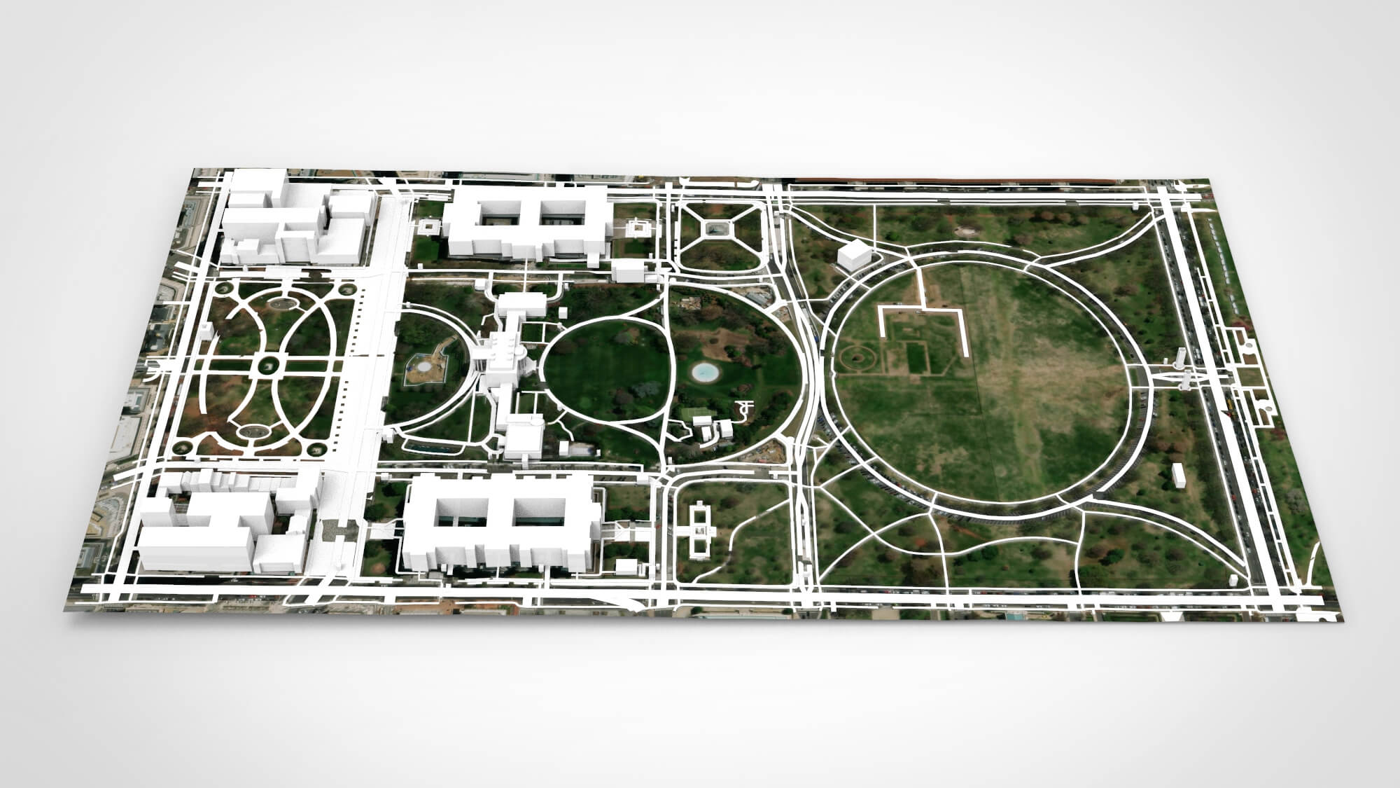 The White House USA - 3D Model by clickshop3d